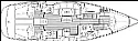 Bavaria 50 BT '06 - Layout image